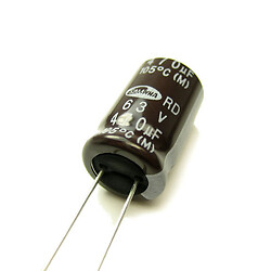 Конденсатор электролитический ECAP-RD-470mkf - 63v (105°C) (RD)