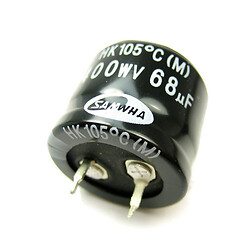 Конденсатор электролитический ECAP-HK-68mkf - 400v** (105°C) (HK)