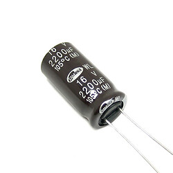 Конденсатор электролитический ECAP-LOW-ESR-2200mkf - 16v (WL)