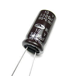 Конденсатор електролітичний ECAP-LOW-ESR-3300mkf - 10v (WL)