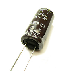 Конденсатор электролитический ECAP-RD-3300mkf - 16v (105°C) (RD)