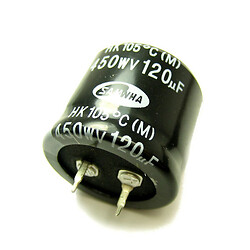 Конденсатор электролитический ECAP-HK-120mkf - 450v** (105°C) (HK)