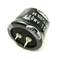 Конденсатор электролитический ECAP-HK-150mkf - 450v** (105°C) (HK)