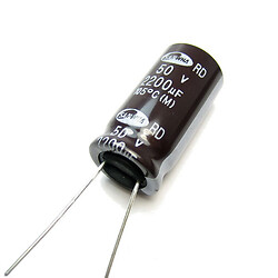 Конденсатор електролітичний ECAP-RD-2200mkf - 50v (105°C) (RD)