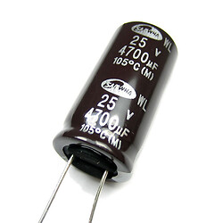 Конденсатор електролітичний ECAP-LOW-ESR-4700mkf - 25v (WL)