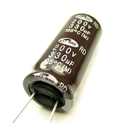 Конденсатор електролітичний ECAP-RD-330mkf - 200v (105°C) (RD)