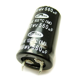 Конденсатор електролітичний ECAP-HK-560mkf - 200v** (105°C) (HK)