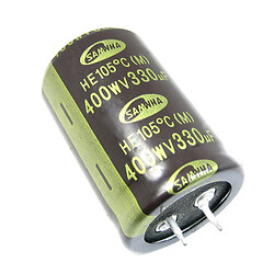 Конденсатор електролітичний ECAP-HE-330mkf - 400v* (105°C) (HE)