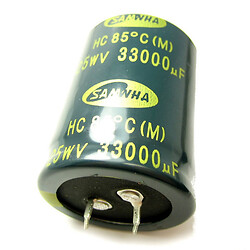 Конденсатор електролітичний ECAP-HC-33000mkf - 25v* (HC)