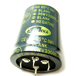 Конденсатор электролитический ECAP-HC-33000mkf - 35v* (HC)