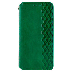 Чехол (книжка) Xiaomi Poco C85 / Redmi 15C, GETMAN Cubic, Зеленый