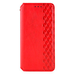 Чехол (книжка) Xiaomi Poco C85 / Redmi 15C, GETMAN Cubic, Красный