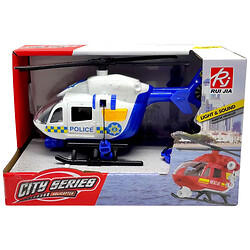 Вертолет инерционный, озвученный, со светом, Rui Jia
