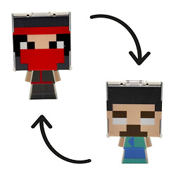 Герой-трансформер "Майнкрафт/MINECRAFT: ХЕРОБРІН", на планшеті, Mic