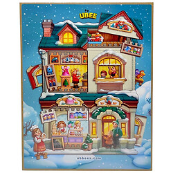 Деревянный вкладыш "Магазин игрушек", Ubee