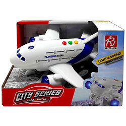 Літак інерційний, озвучений, зі світлом, Rui Jia