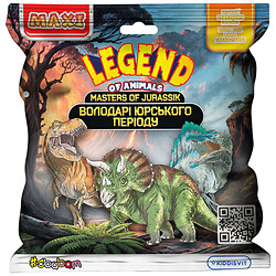 Стретч-игрушка в виде животного серии "LEGEND OF ANIMALS МАКСИ: ВЛАСТЕЛИНЫ ЮРСКОГО ПЕРИОДА", Sbabam