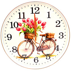 Часы настенные круглые декоративные в ассортименте, d=32 см