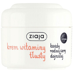 Увлажняющий крем для лица Ziaja Витаминный с провитаминами В5, E, F, C, 50 мл