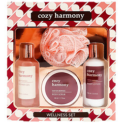 Набор по уходу за телом косметический подарочный, 4 предмета