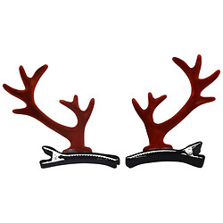 Набор заколок для волос "Оленьи рожки", 2 шт.