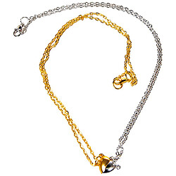 Набор цепочек на шею парных с подвеской, 2 шт.