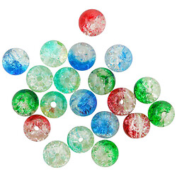 Набор бусин для создания украшений с эффектом трещин, 10 мм, 20 шт.