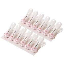 Набор бельевых прищепок пластиковые "Лапки", 12 шт.