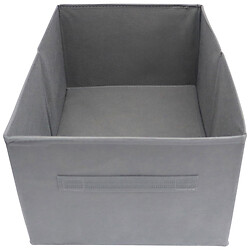 Органайзер для хранения вещей без крышки однотонный, 40х20х2,5 см