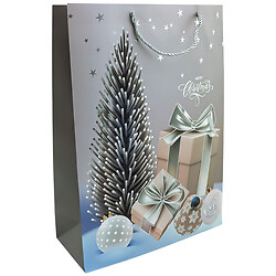 Пакет подарунковий паперовий "Різдвяний", мікс, 31х40х12 см