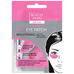Патчи для глаз коллагеновые BEAUTYDERM Розовые, 1 пара/уп
