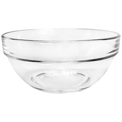 Салатник стеклянный гладкий UNIGLASS STACKABLE, д=121 мм
