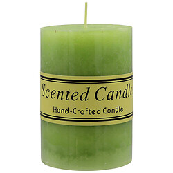 Свеча цилиндр ароматизированная цветная в ассортименте, 5х7,5 см