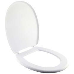 Сидение для унитаза пластиковое с крышкой Sanit-plast с рисунком