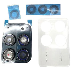 Скло на камеру Xiaomi Poco F6 Pro, Білий