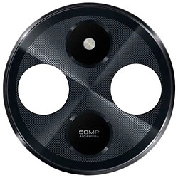 Скло на камеру Xiaomi Poco C75 / Redmi 14C, Чорний