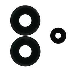 Скло на камеру Xiaomi Poco M6 Pro, Чорний