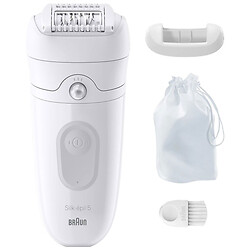 Епілятор Braun Silk-epil 5 SE 5-011, Білий