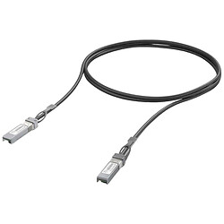 Кабель DAC Ubiquiti 10G Direct Attach Cable, 0.5 м., Чорний