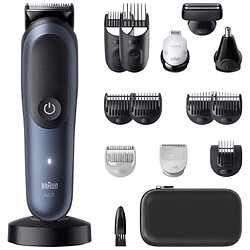 Тример Braun AIO 7580, Синій