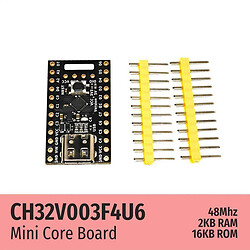 Отладочная плата CH32V003F4U6 Core Board 5V