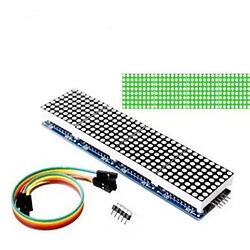 Отладочная плата MAX7219-4X-GREEN-Modul