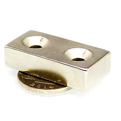 Магніт Magnet-40X20X10-5-2 holes