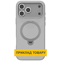 Чохол (накладка) Apple iPhone 17, Epik Metal Buttons, MagSafe, Сірий