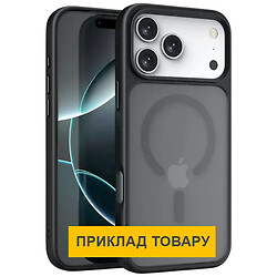 Чехол (накладка) Apple iPhone 17 Air, Epik Metal Buttons, MagSafe, Черный