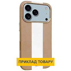 Чехол (накладка) Apple iPhone 17, Epik Rally, MagSafe, Beige/White, Бежевый