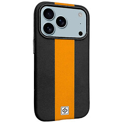 Чехол (накладка) Apple iPhone 17 Pro Max, Epik Rally, MagSafe, Black/Orange, Черный