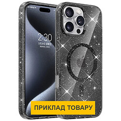 Чехол (накладка) Apple iPhone 17 Air, Epik Eclipse Sparkle, MagSafe, Черный