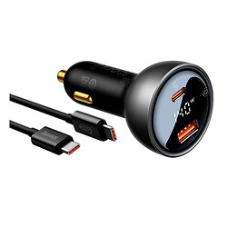 АЗУ Baseus CGZX070001, З кабелем, Type-C, Чорний