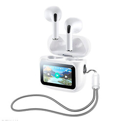 Bluetooth-гарнітура Remax W20 Pro, Стерео, Білий